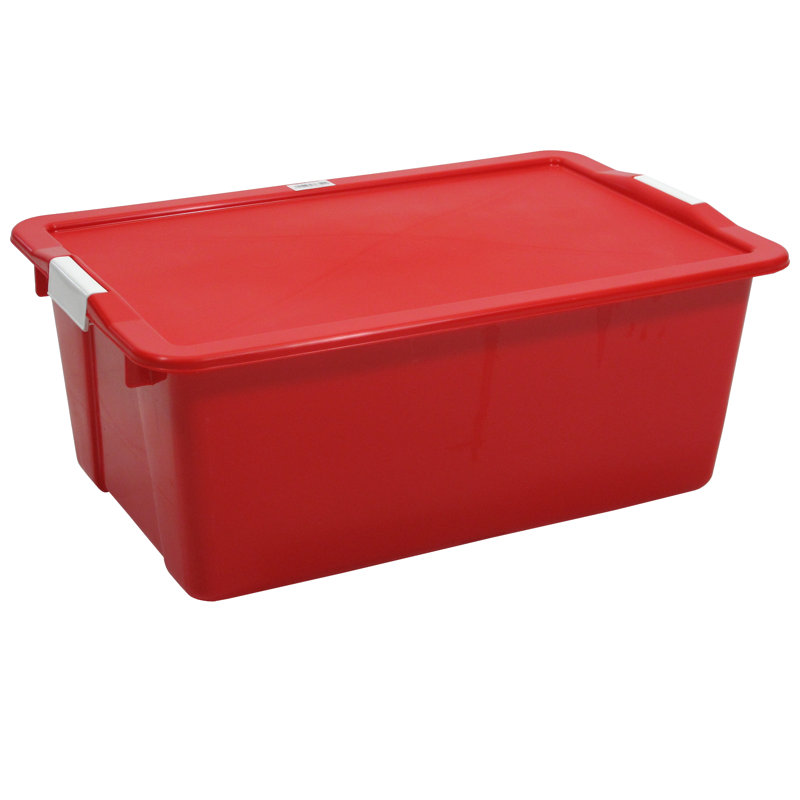 Rebrilliant 11 qt Plastic Tubs and Totes Set & Reviews Wayfair